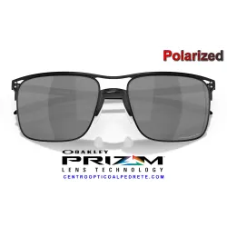 Holbrook Ti Satin Black / Prizm Black Polarized (OO6048-02)