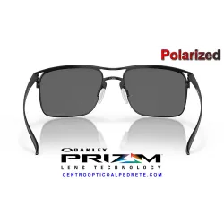 Holbrook Ti Satin Black / Prizm Black Polarized (OO6048-02)
