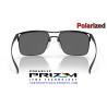 Holbrook Ti Satin Black / Prizm Black Polarized (OO6048-02)