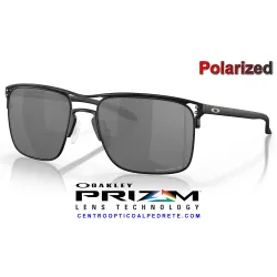 Holbrook Ti Satin Black / Prizm Black Polarized (OO6048-02)