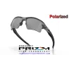 Flak 2.0 XL Steel / Prizm Black Polarized (OO9188-F8)