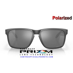 Holbrook XL Steel/ Prizm Black Polarized (OO9417-30)