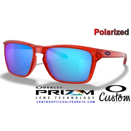 Sylas Custom Crystal Red / Prizm Sapphire Polarized (OO9448-9265C)