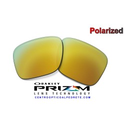 Holbrook Lente Prizm 24K Iridium Polarized (OO9102-RC48)