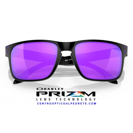 Holbrook Matte Black / Prizm Violet (OO9102-K6)