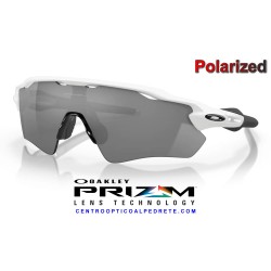 Radar EV Path Polished White / Prizm Black Polarized (OO9208-94)