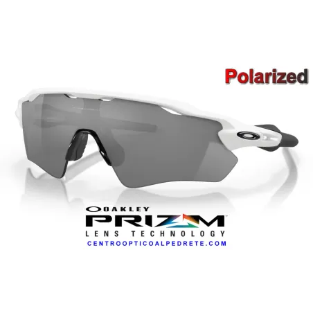 Radar EV Path Polished White / Prizm Black Polarized (OO9208-94)