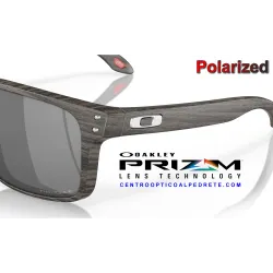 Holbrook XL WoodGrain / Prizm Black Polarized (OO9417-34)