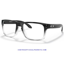 Holbrook Rx Polished Black Clear Fade (OX8156-06)