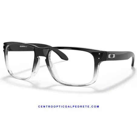 Holbrook Rx Polished Black Clear Fade (OX8156-06)