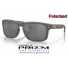 Holbrook WoodGrain / Prizm Black Polarized (OO9102-W9)