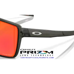 Castel Matte Grey Smoke / Prizm Ruby (OO9147-05)