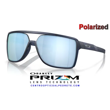 Castel Matte Translucen Blue / Prizm Deep Polarized (OO9147-06)