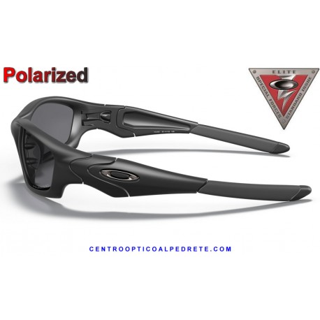 Sunglasses Straight Jacket SI Matte Black / Grey Polarized (OO9039