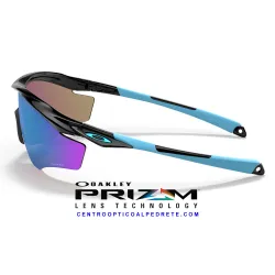 M2 XL Polished Black / Prizm Sapphire (OO9343-21)