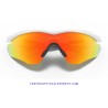M2 XL Polished White/ Fire Iridium (OO9343-05)