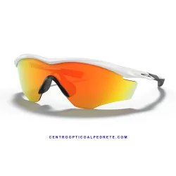 M2 XL Polished White/ Fire Iridium (OO9343-05)