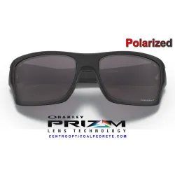 Turbine Matte Black / Prizm Grey Polarized (OO9263-62)