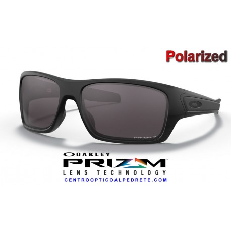 Turbine Matte Black / Prizm Grey Polarized (OO9263-62)