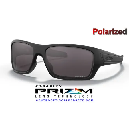 Turbine Matte Black / Prizm Grey Polarized (OO9263-62)