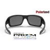Turbine Polished Black / Prizm Black Polarized (OO9263-41)