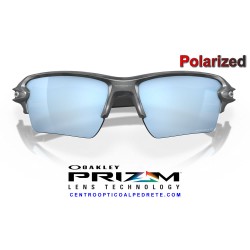 Flak 2.0 XL Matte Black Camo / Prizm Deep Polarized (OO9188-G3)