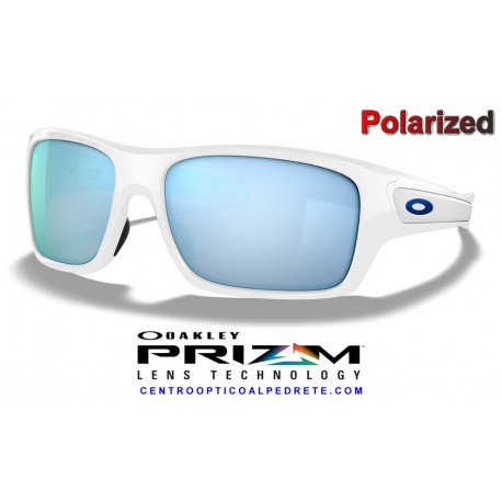 Turbine Custom Polished White / Prizm Deep Polarized (OO9263-9848)