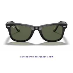 Ray-Ban WayFarer Classic Black / Crystal Green (RB2140-901)