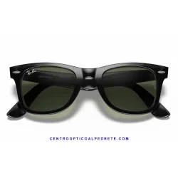 Ray-Ban WayFarer Classic Black / Crystal Green (RB2140-901)
