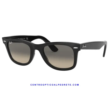 Ray-Ban WayFarer Classic Black / Crystal Grey Gradient (RB2140-901/32)