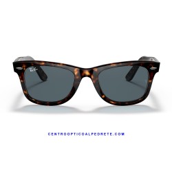 Ray-Ban WayFarer Classic Habana / Crystal Blue (RB2140-902/R5)