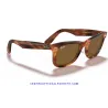 Ray-Ban WayFarer Classic Black / Crystal Brown (RB2140-954)