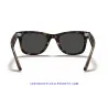 Ray-Ban WayFarer Classic Havana on Transparent Brown / Crystal Dark Grey (RB2140-1292B1)