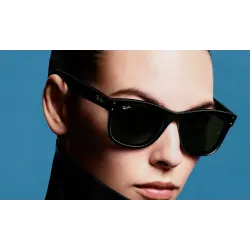 Ray-Ban WayFarer Reverse Black / Green (RBR0502S-6677VR)