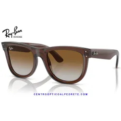 Ray-Ban WayFarer Reverse Transparent Brown / Brown Gradient (RBR0502S-6709CB)