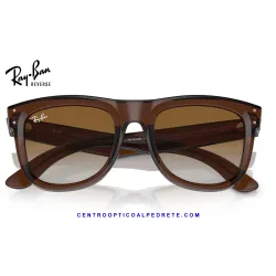 Ray-Ban WayFarer Reverse Transparent Brown / Brown Gradient (RBR0502S-6709CB)