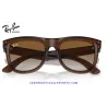 Ray-Ban WayFarer Reverse Transparent Brown / Brown Gradient (RBR0502S-6709CB)