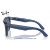 Ray-Ban WayFarer Reverse Transparent Navy Blue / Blue (RBR0502S-67083A)