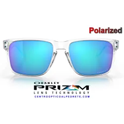 Holbrook XL Polished Clear / Prizm Sapphire Polarized (OO9417-07)