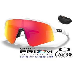 Sutro Lite Sweep Custom Matte White / Prizm Road (OO9463-9288C)