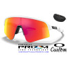 Sutro Lite Sweep Custom Matte White / Prizm Road (OO9463-9288C)