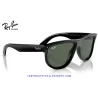 Ray-Ban BoyFriend Reverse Black / Green (RBR0501S-6677VR)