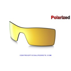 Oil Rig Lente Gold Iridium Polarized (OO9070LS/OO9081LS-000005)