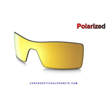 Oil Rig Lente Gold Iridium Polarized (OO9070LS/OO9081LS-000005)