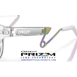 HSTN Metal Matte Clear / Prizm Violet (OO9279-02)