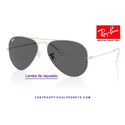 Ray-Ban Aviator Large Metal Replacement Lenses / Dark Grey Lens (RB3025-9202B1)