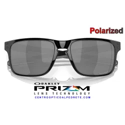 Holbrook Mix Polished Black / Prizm Black Polarized  (OO9384-06)