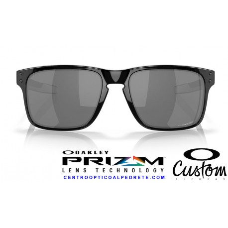 Holbrook Mix Polished Black / Prizm Black Polarized  (OO9384-06)