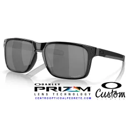 Holbrook Mix Polished Black / Prizm Black Polarized  (OO9384-06)