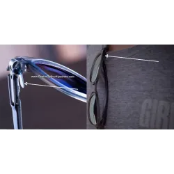 Latch Fade Collection Matte Black / Sapphire Iridium Polarized (OO9265-18)